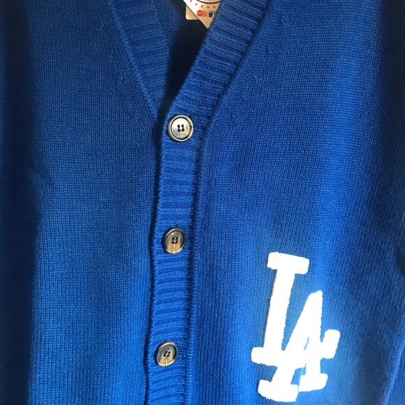 dodgers letterman sweater